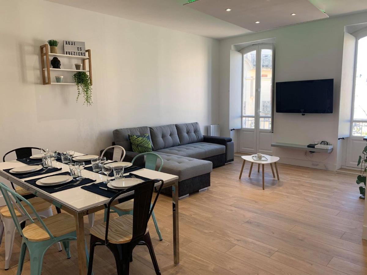 Magnifique Appartement Beziers Centre Historique Avec Parking Bagian luar foto